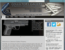Tablet Screenshot of collectorsguns.com